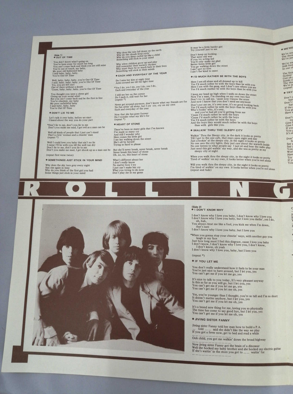 KING RECORD METAMORPHOSIS　 ROLLING STONES GXD 1016