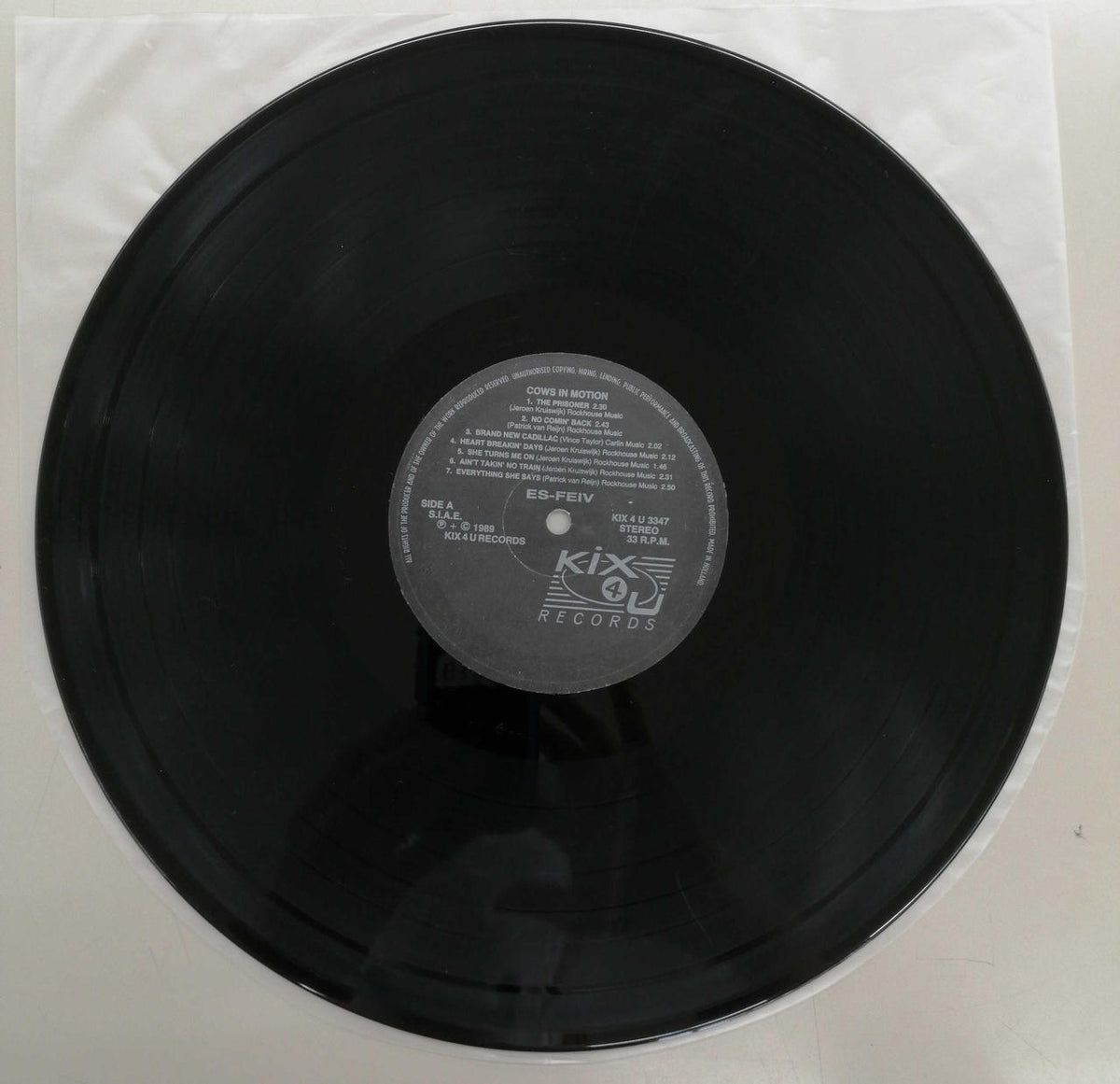KIX 4 U RECORDS ES-FEIV / COWS IN MOTION KIX3347