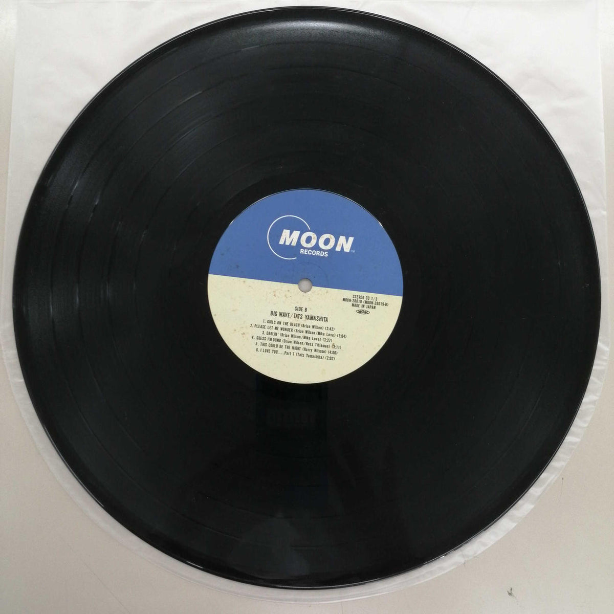 MOON RECORDS Tatsuro Yamashita / BigWave MOON-28019