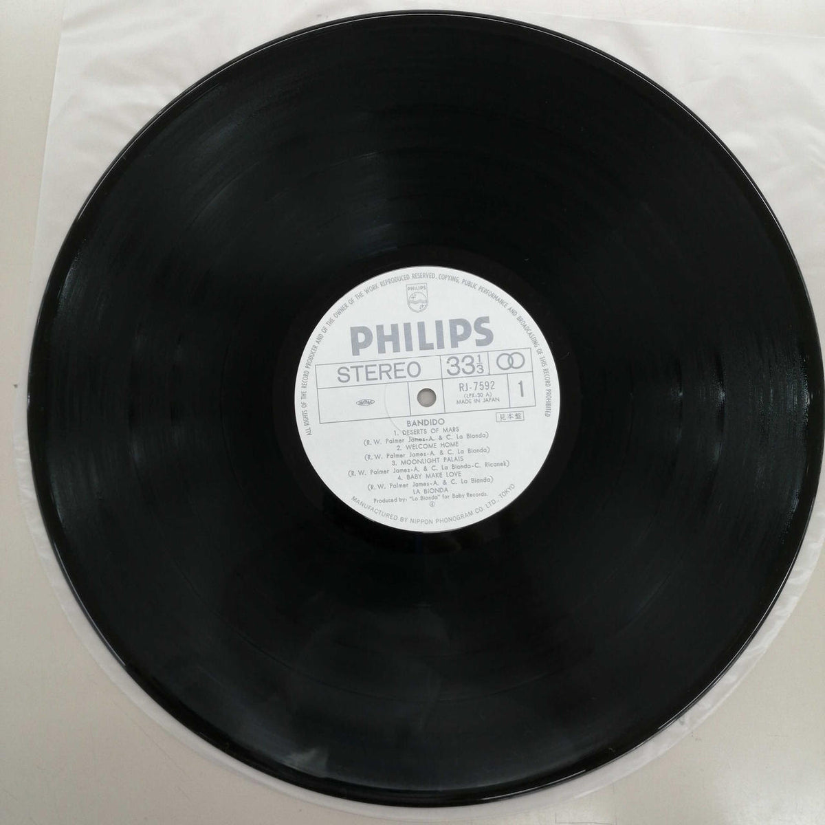 PHILIPS LA BIONDA/BANDIDO RJ-7592