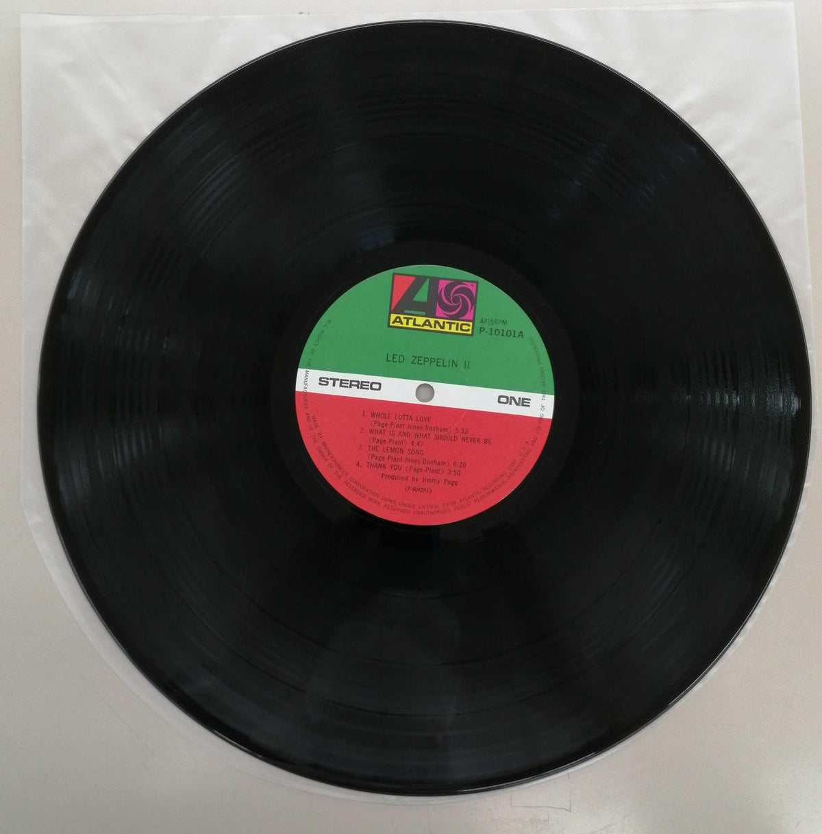 ATLANTIC LED ZEPPELIN/LED ZEPPELIN Ⅱ P-10101A