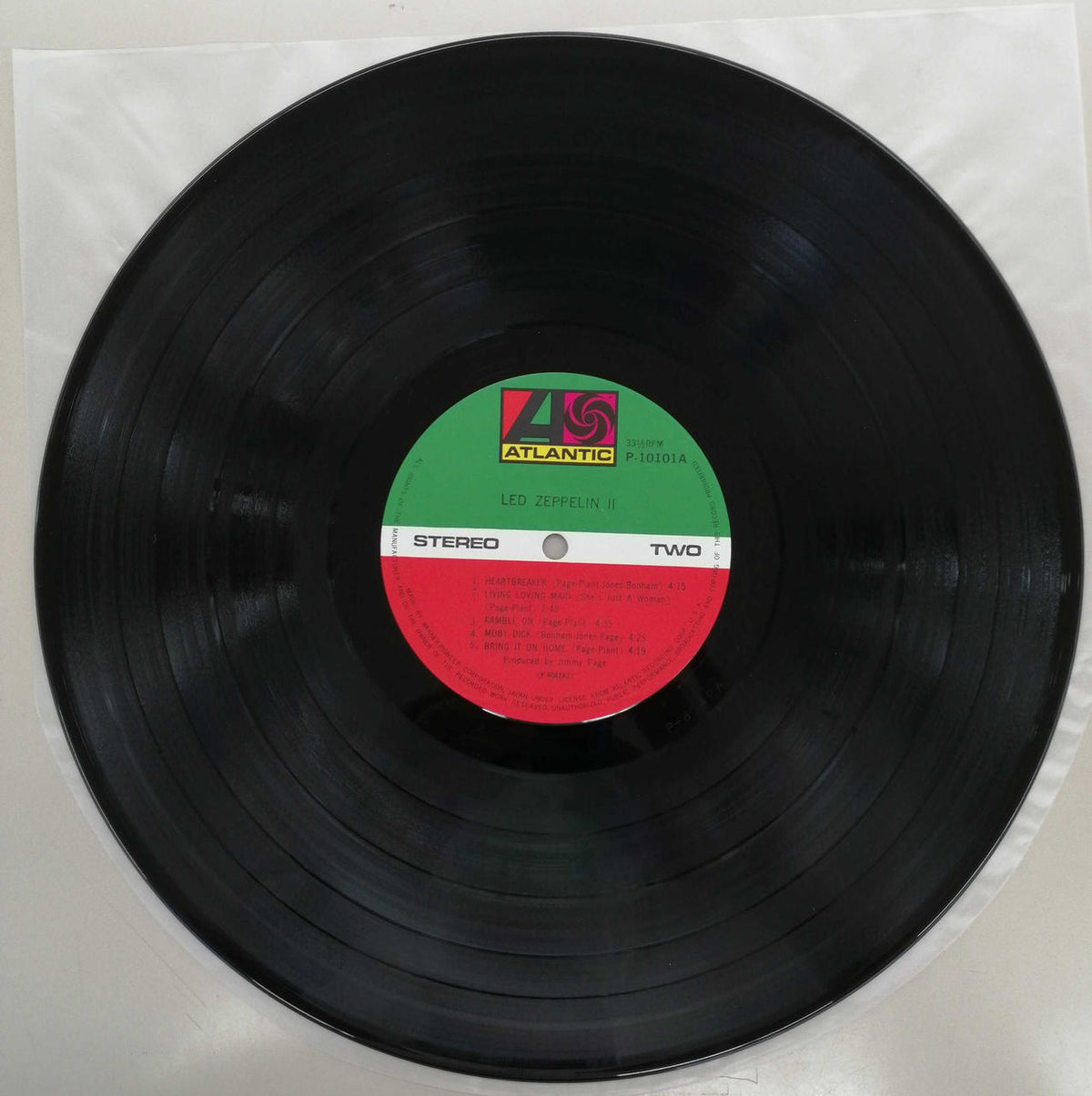 ATLANTIC LED ZEPPELIN/LED ZEPPELIN Ⅱ P-10101A