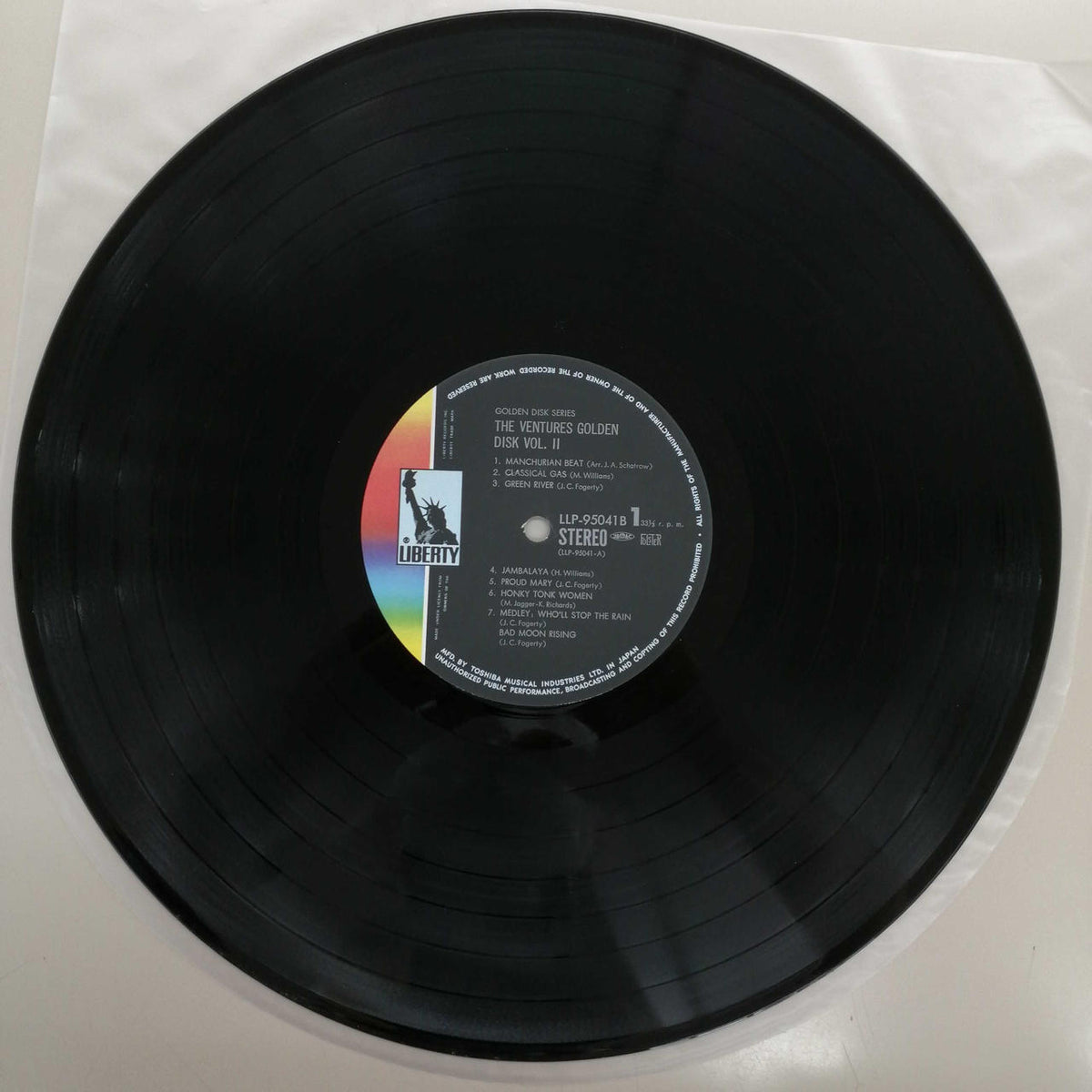LIBERTY THE VENTURES/GOLDEN DISK VOLⅡ LLP-95041B