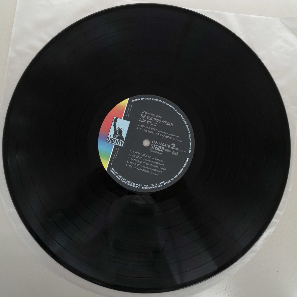 LIBERTY THE VENTURES/GOLDEN DISK VOLⅡ LLP-95041B