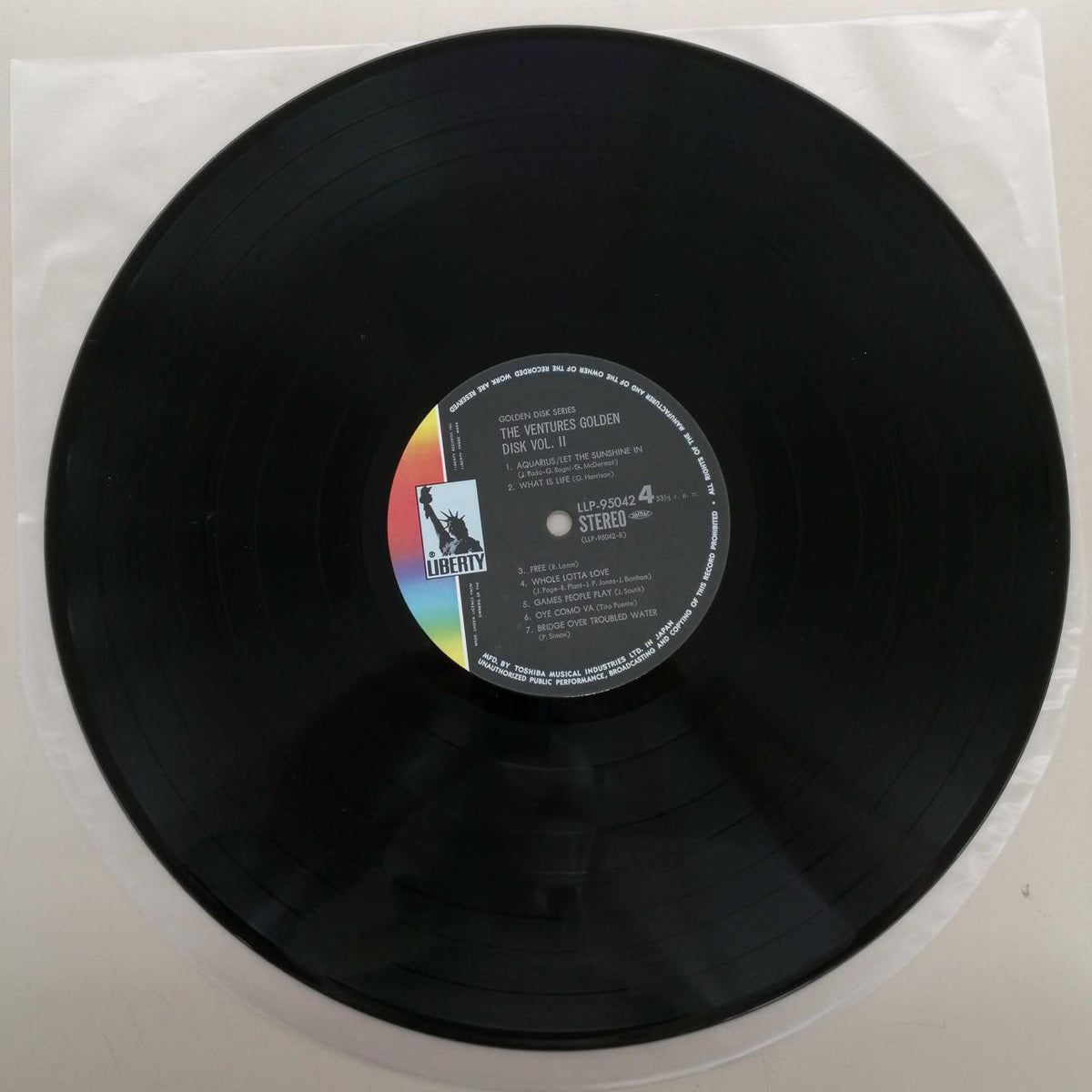 LIBERTY THE VENTURES/GOLDEN DISK VOLⅡ LLP-95041B