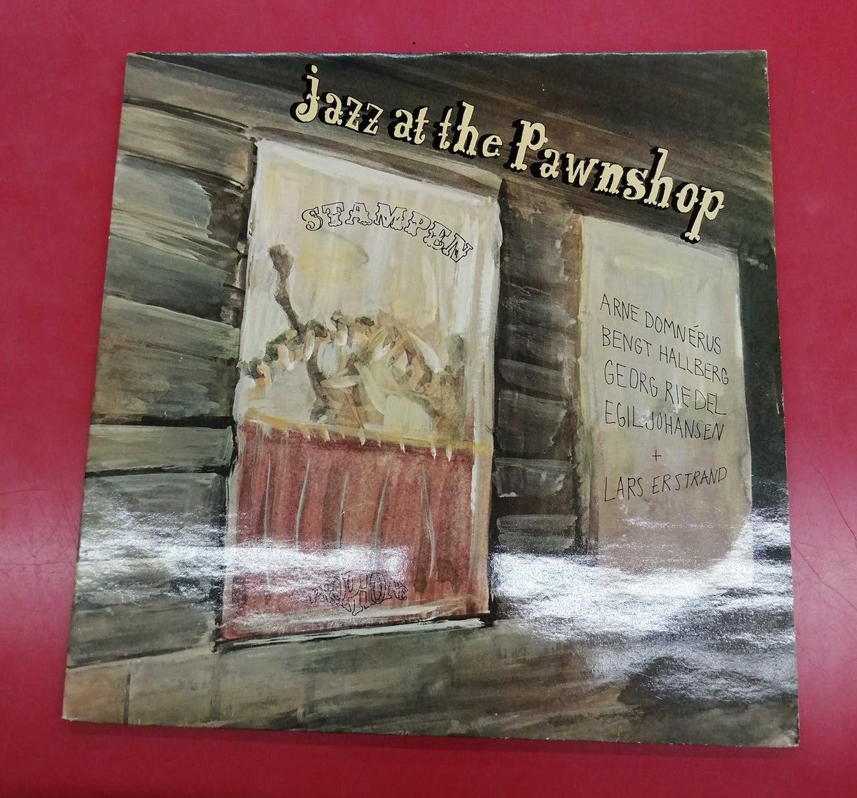 SWE PROPHONE LP record ARNE DOMNERUS / JAZZ AT PAWNSH