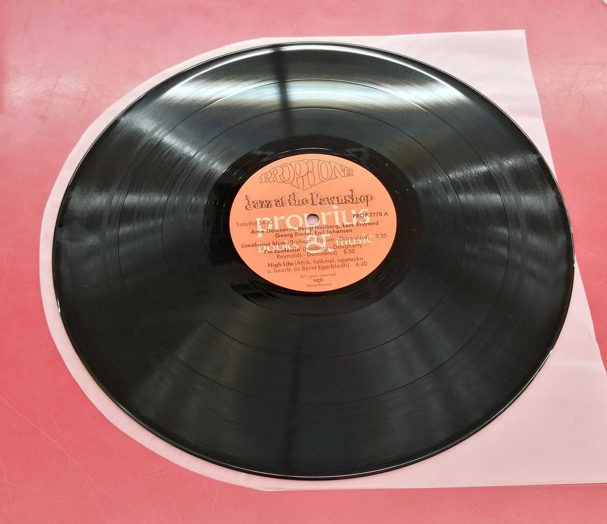 SWE PROPHONE LP record ARNE DOMNERUS / JAZZ AT PAWNSH