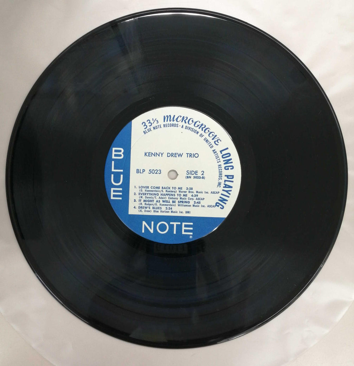 BLUENOTE ｋenny　drew　trio BLP5023