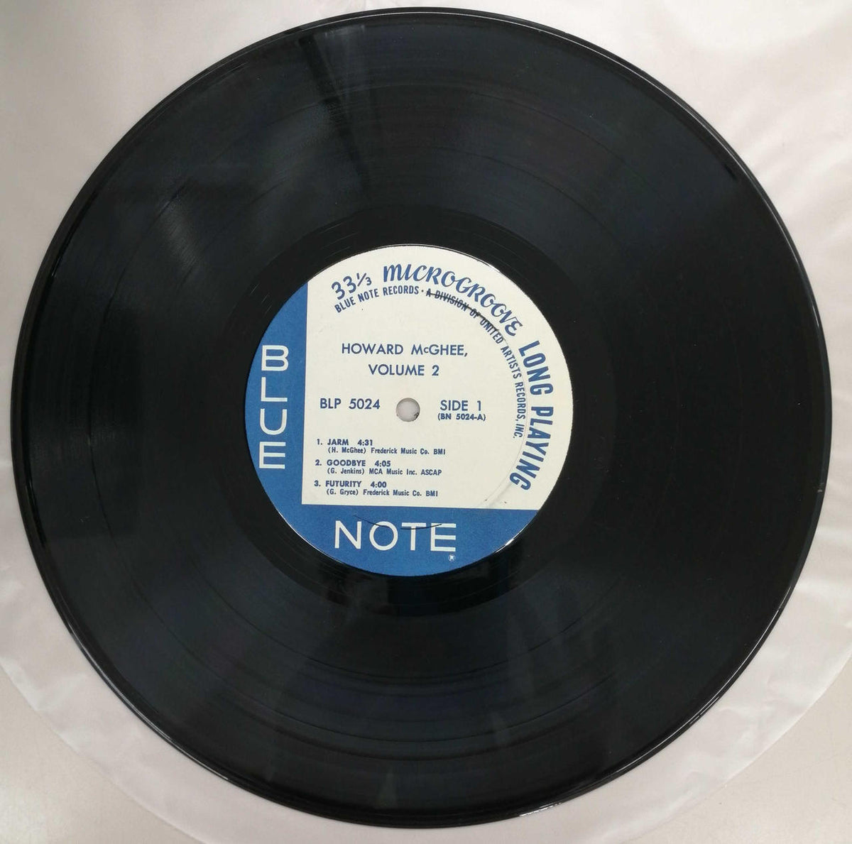 BLUENOTE HOWARD　McGHEE　VOLUME2 BLP5024