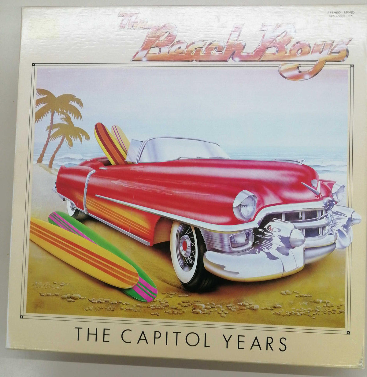 THE CAPITOL RECORDS THE BEACH BOYS　BOX RP18-5831-37
