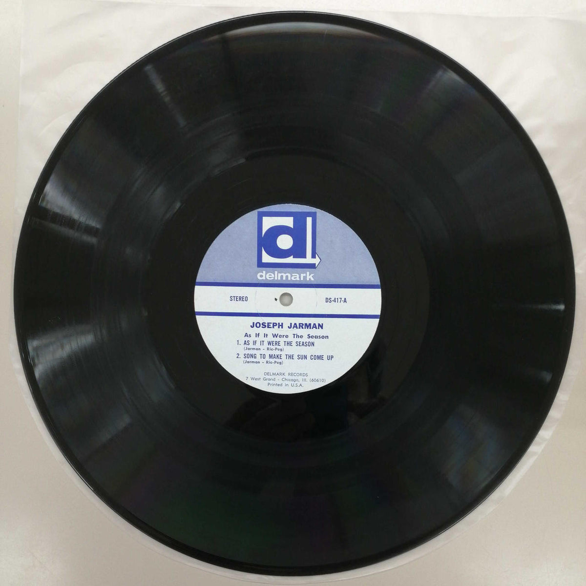 DELMARK JOSEPH JARMAN/AS IF IT WERE DS-417