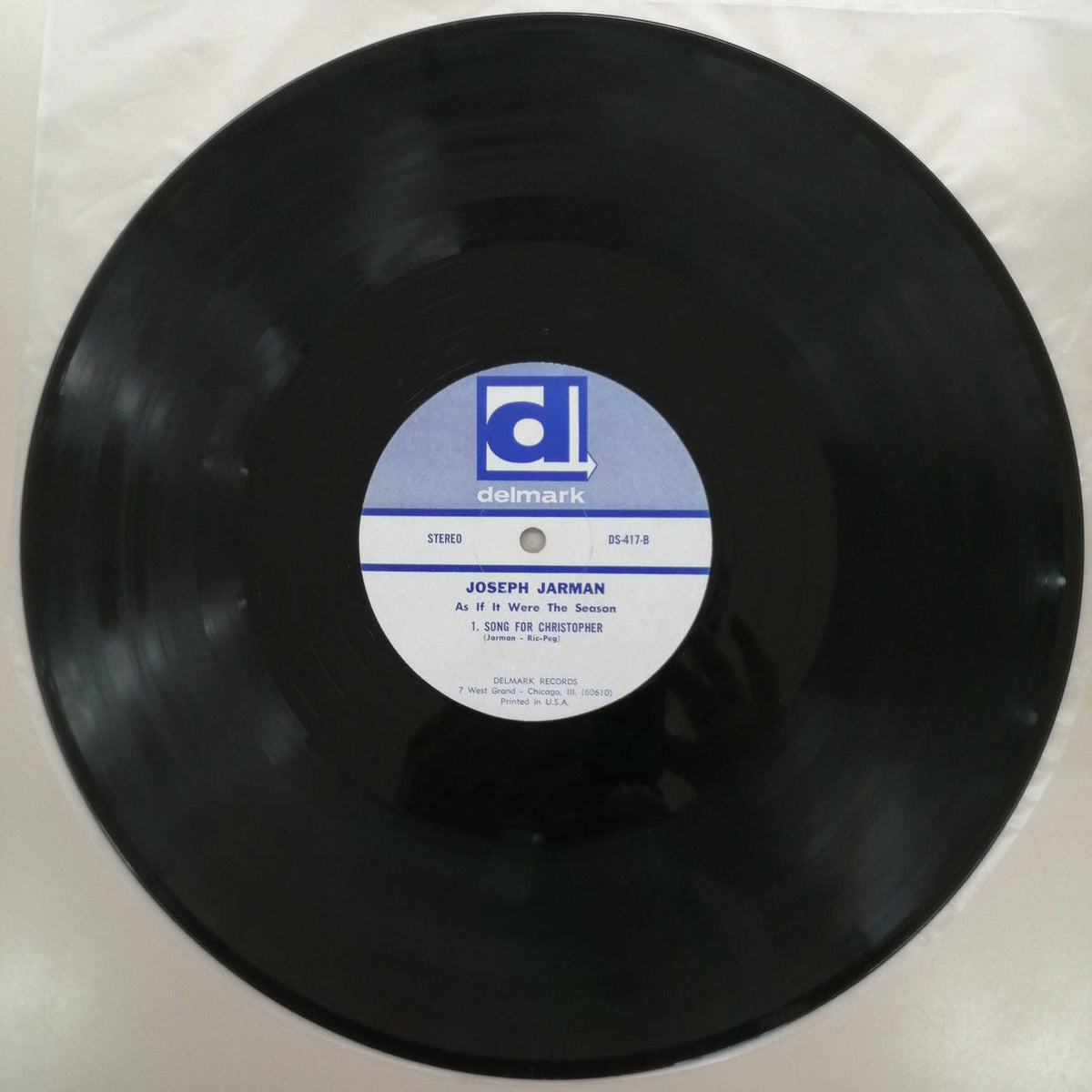 DELMARK JOSEPH JARMAN/AS IF IT WERE DS-417