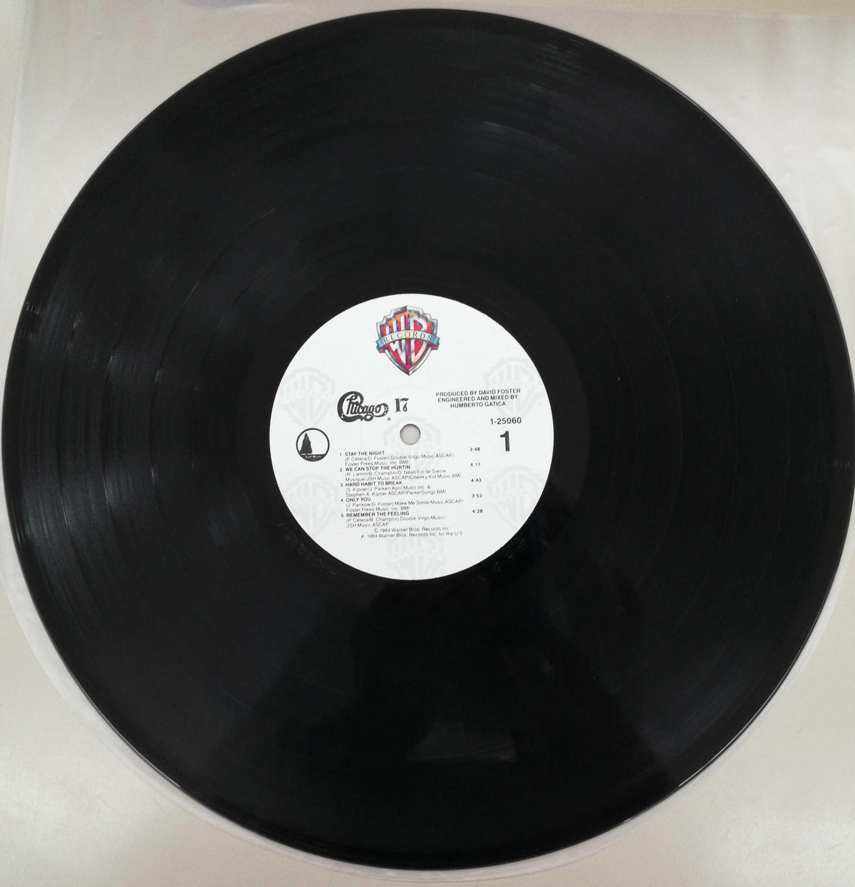 WARNER BROS RECORD CHICAGO/CHICAGO 17 25060-1