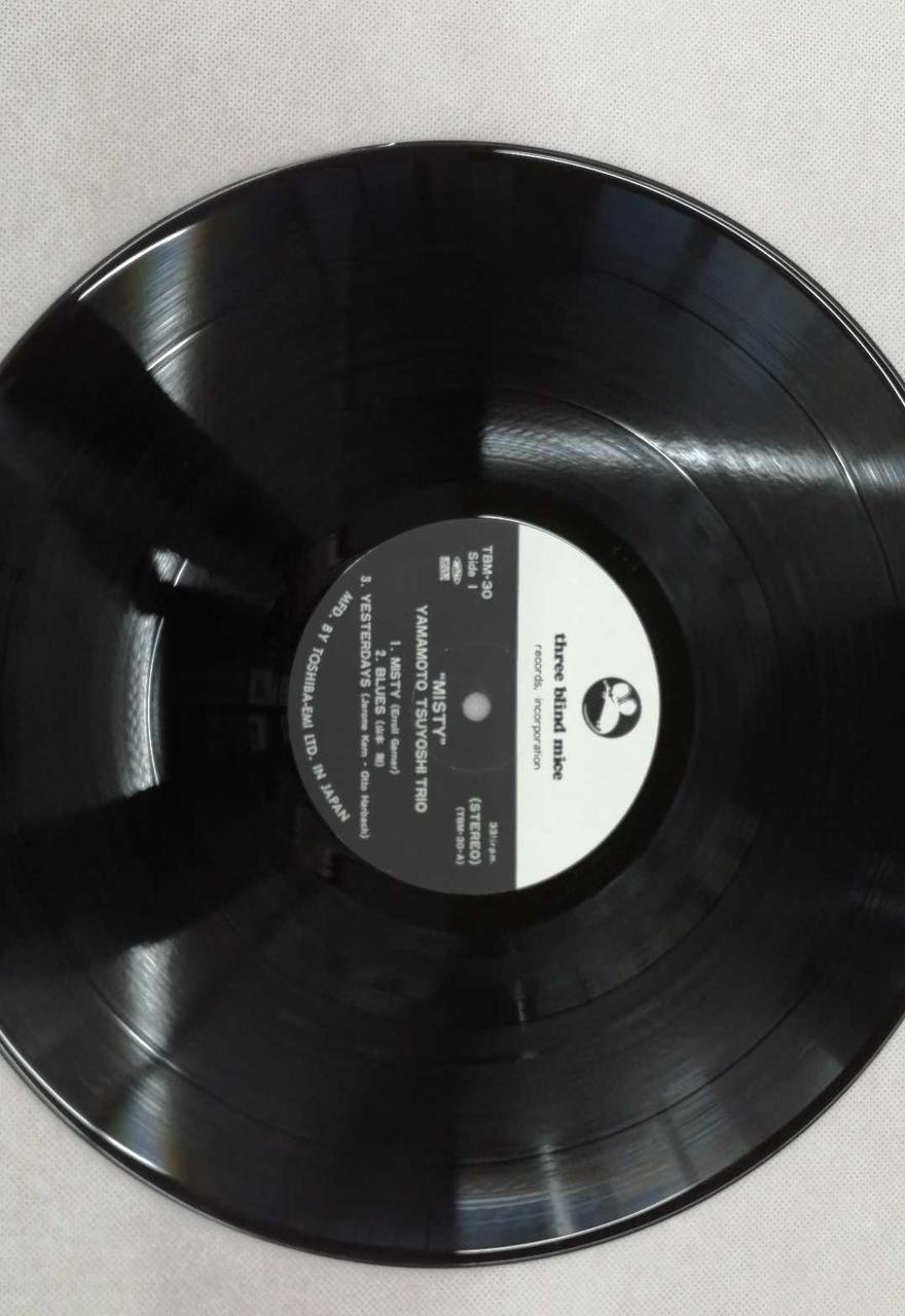 THREE BLIND MICE Record Misty Go Yamamoto Trio TBM-30