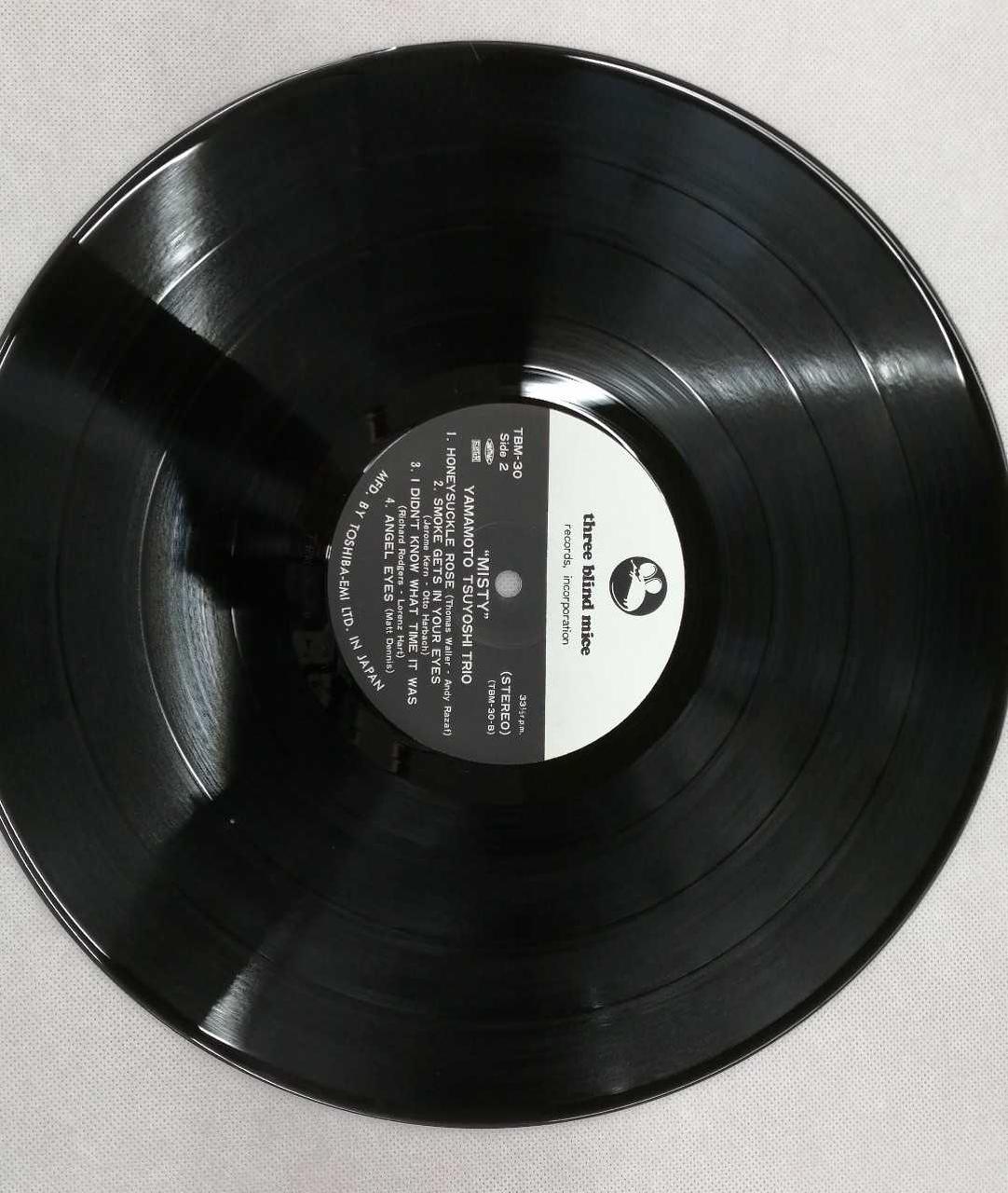 THREE BLIND MICE Record Misty Go Yamamoto Trio TBM-30