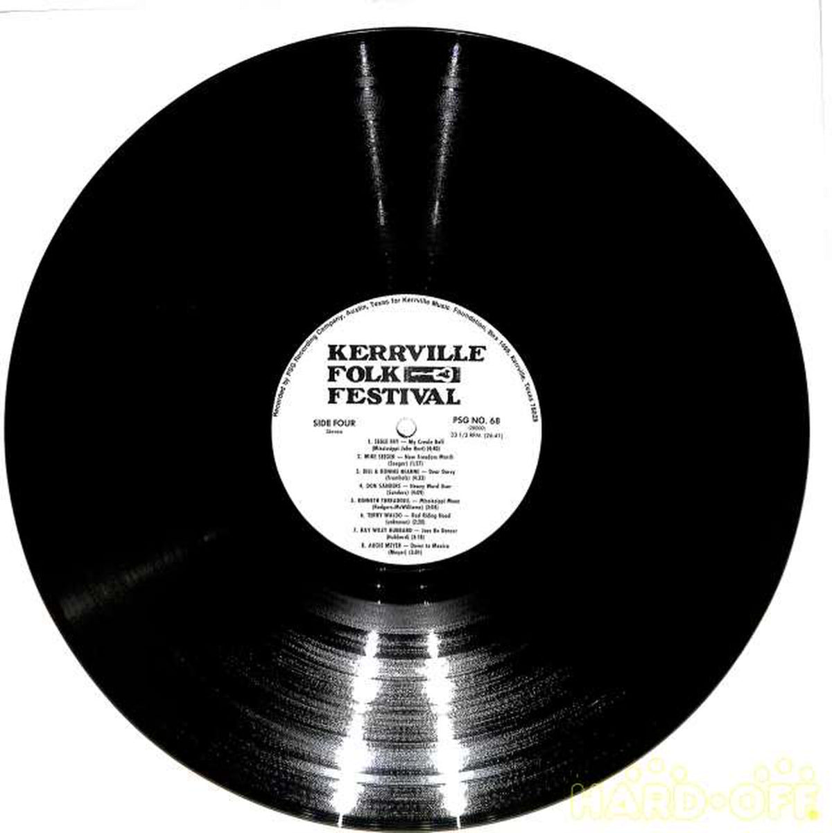 PSG (Bootlek) Kerville Folk Festival 1975 LIVE PSG-68 2LP