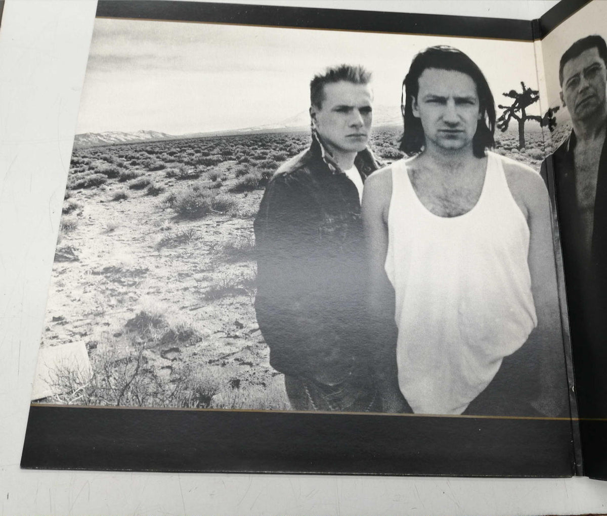POLYDOR RECORDS LP Western Music U2/THE JOSHUA TREE