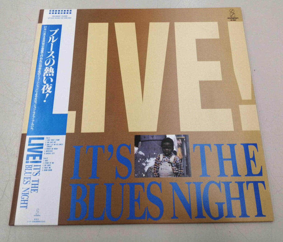INVITATION Record IT'S THE BLUES NIGHT