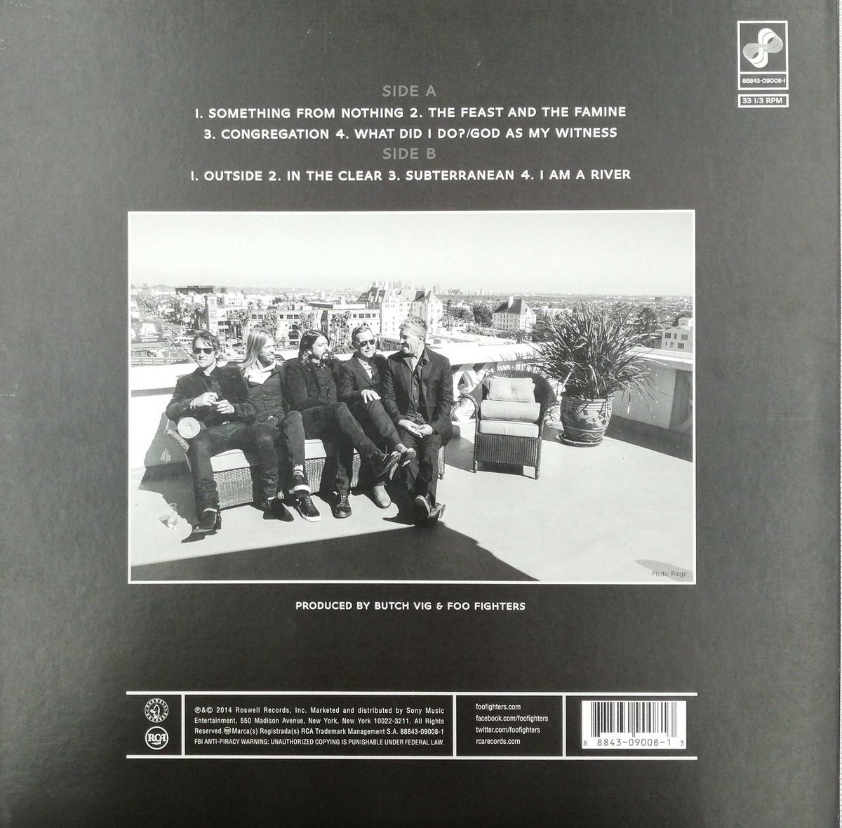 ROSWELL RECORDS Record FOO FIGHTERS SONIC HIGHWAYS