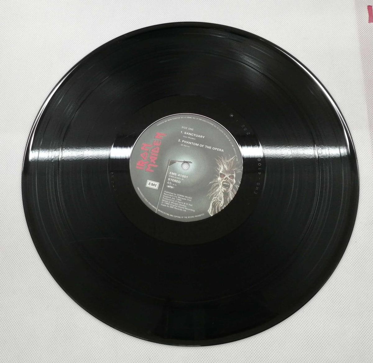Toshiba EMI IRON MAIDEN/LIVE！！ +ONE EMS-41001