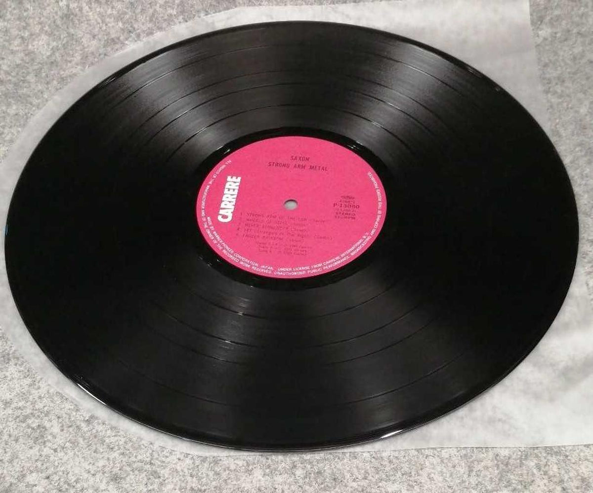 Warner Pioneer Western Music Saxon / Strong Arm Metal