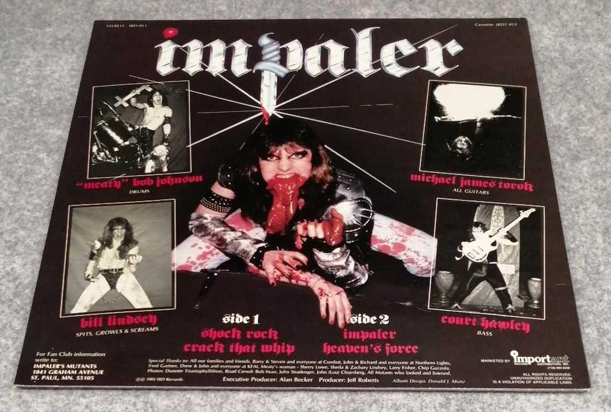 IRD RECORDS Western Music IMPALER / RISE OF THE MUTANTS