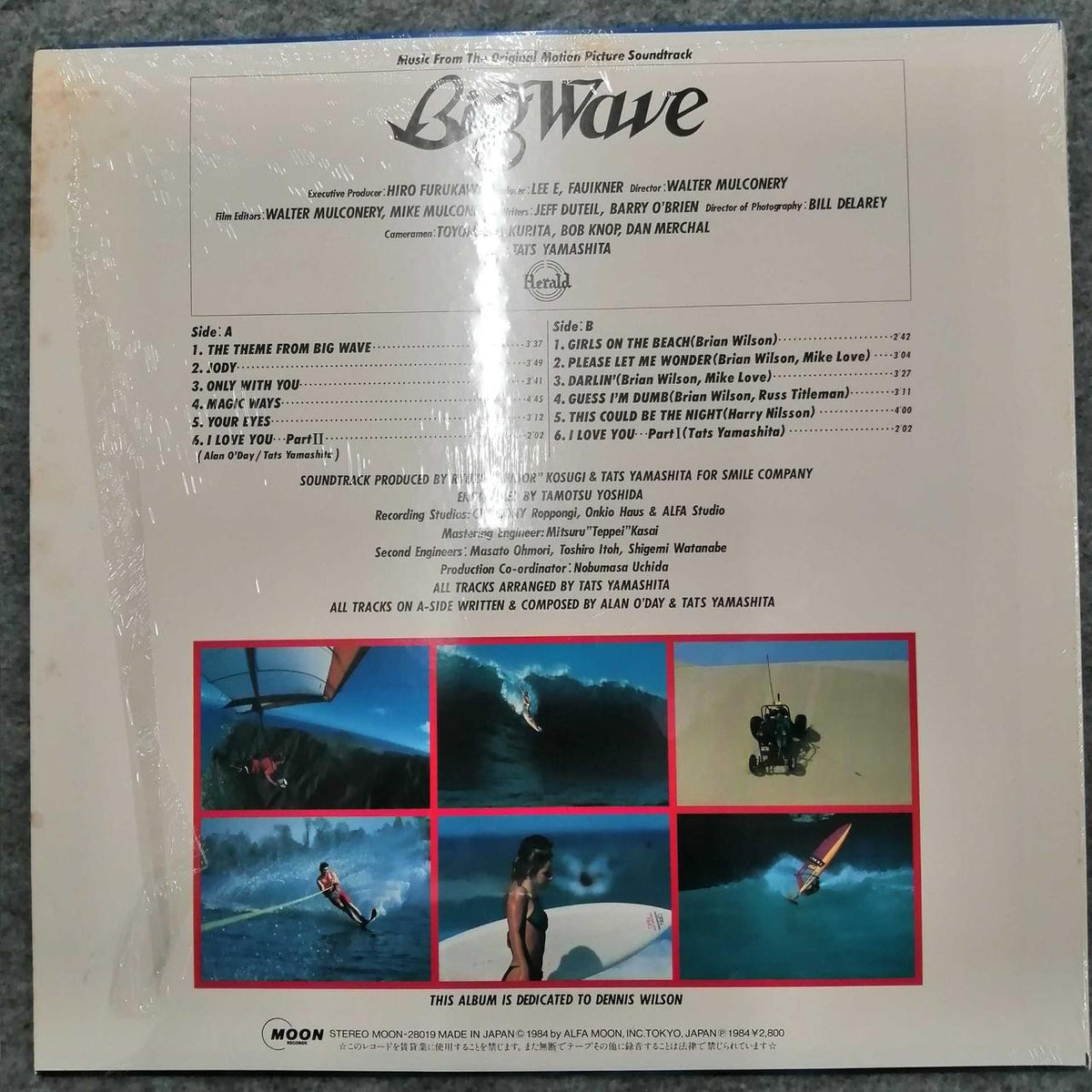 MOON RECORDS Tatsuro Yamashita BIG WAVE