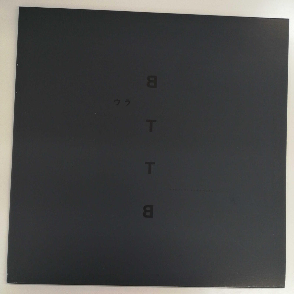 WARNER MUSIC JAPAN Ryuichi Sakamoto / Backstage BTTB WPJ6-10022