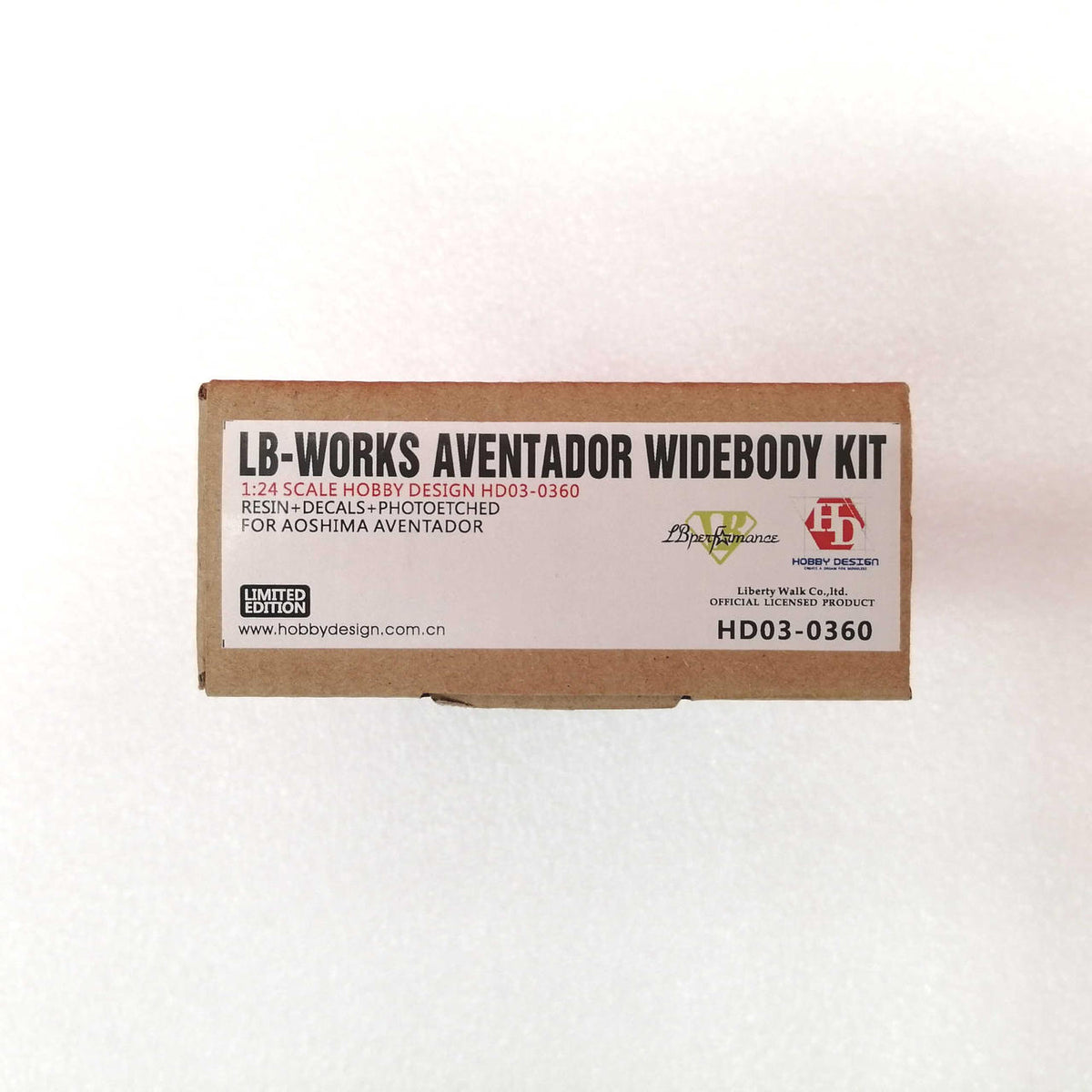 Hobby Design Resin Kit LB WORKS AVENTADOR WIDE BODY K - Banzai Thrifting | BanzaiHobby