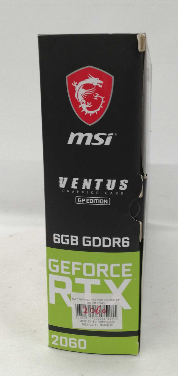 MSI Graphics Card RTX2060 VENTUS GP OC