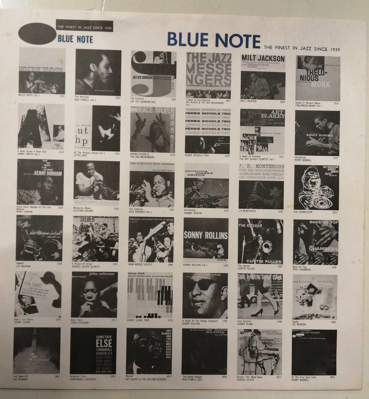 BLUENOTE/KING SONNY CLARK/COOL STRUTTIN' BST-1588
