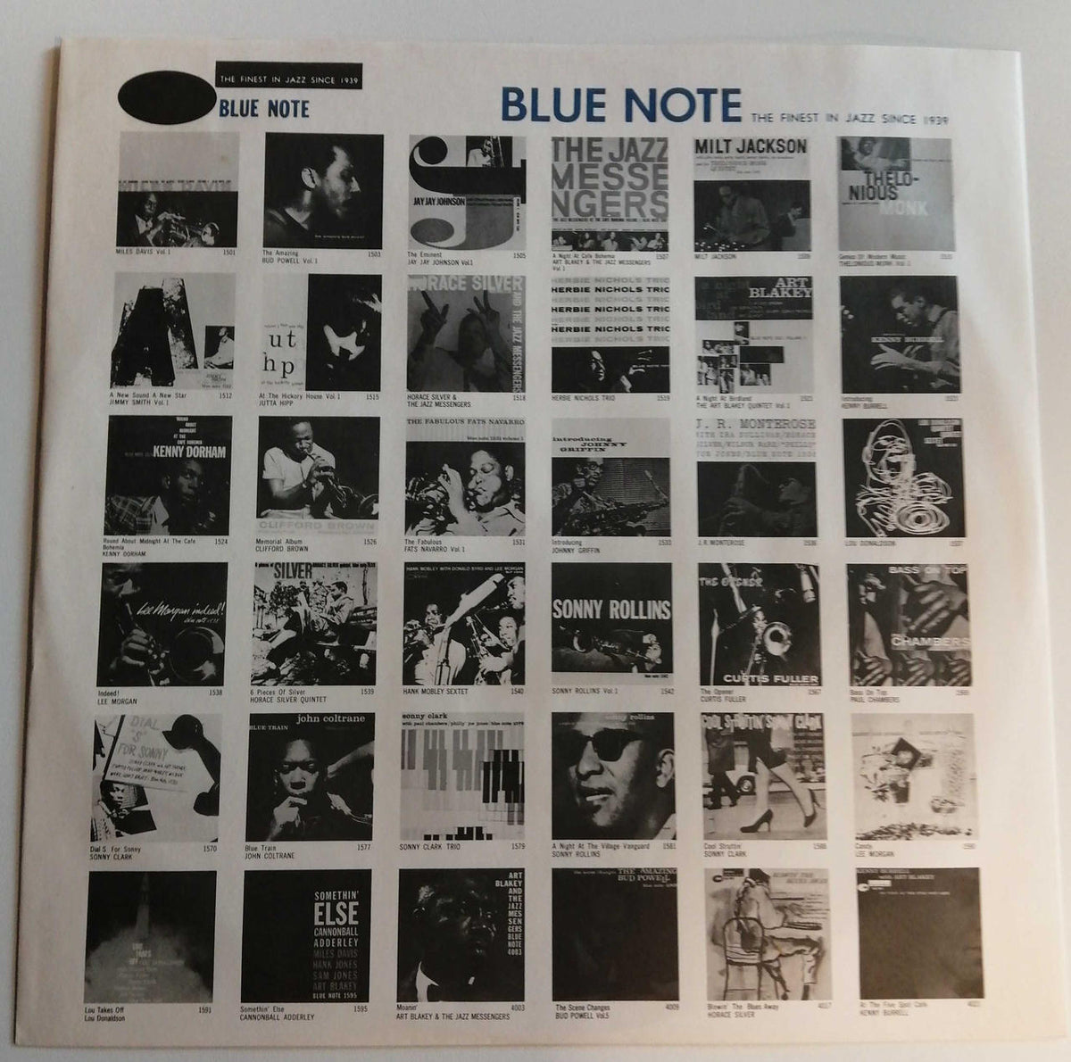 BLUENOTE/KING CANNONBALL ADDERLEY/SOMETHIN' BST1595