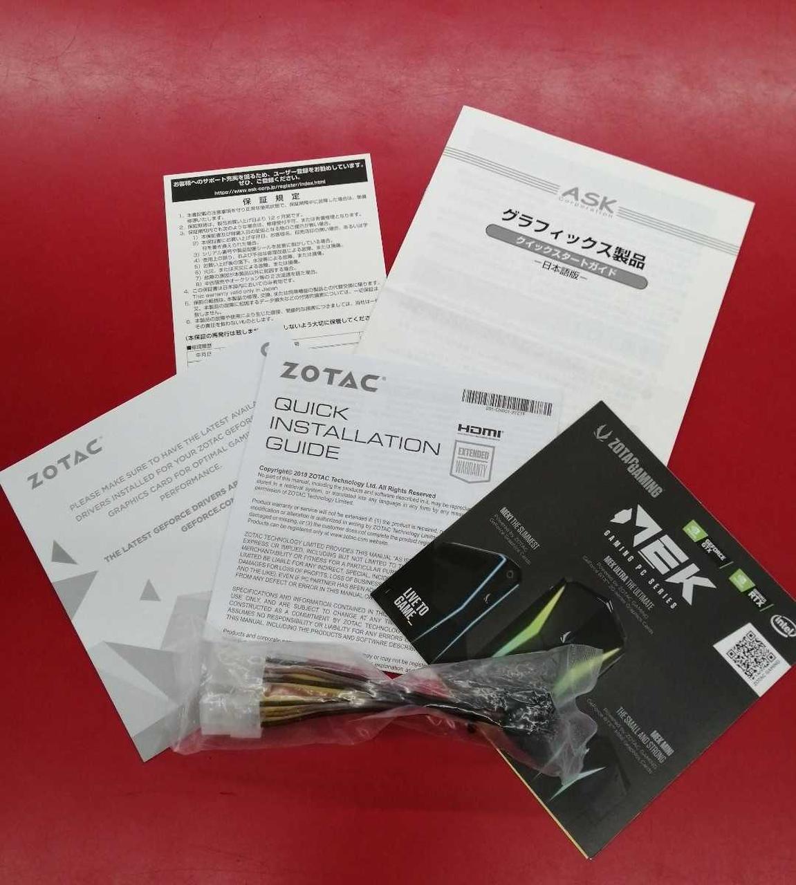 ZOTAC Graphics Board: ZT-T20800F-10P