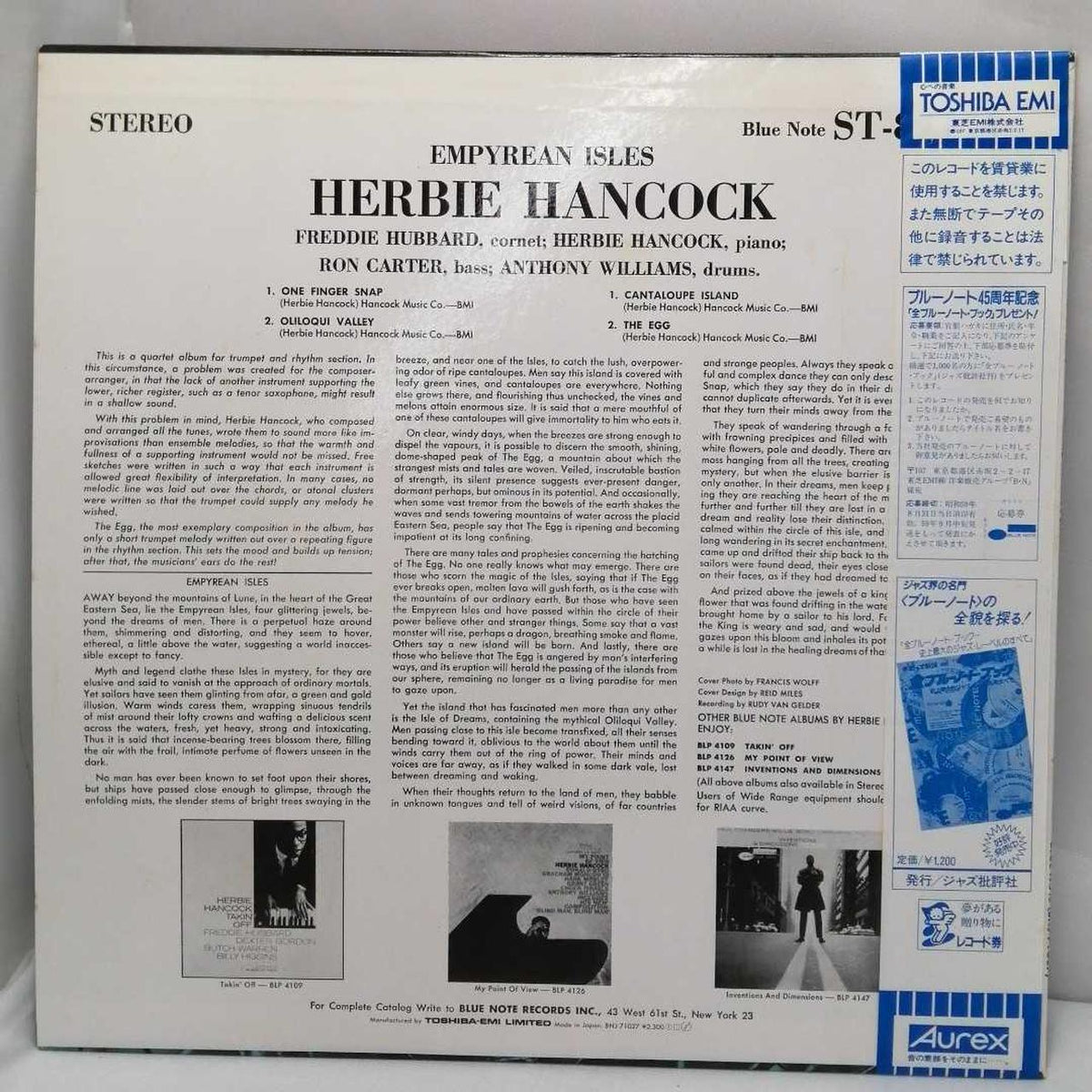 Blue Note Herbie Hancock / Empirian Isles BNJ-71027