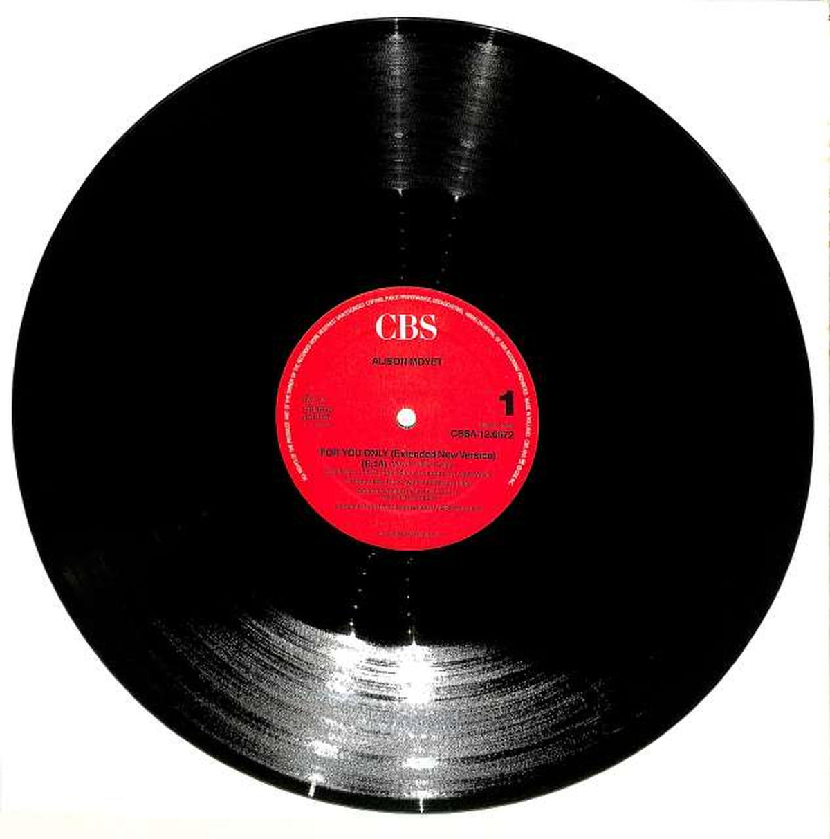 CBS Alison Moye "FOR YOU ONNLY" A12.6672