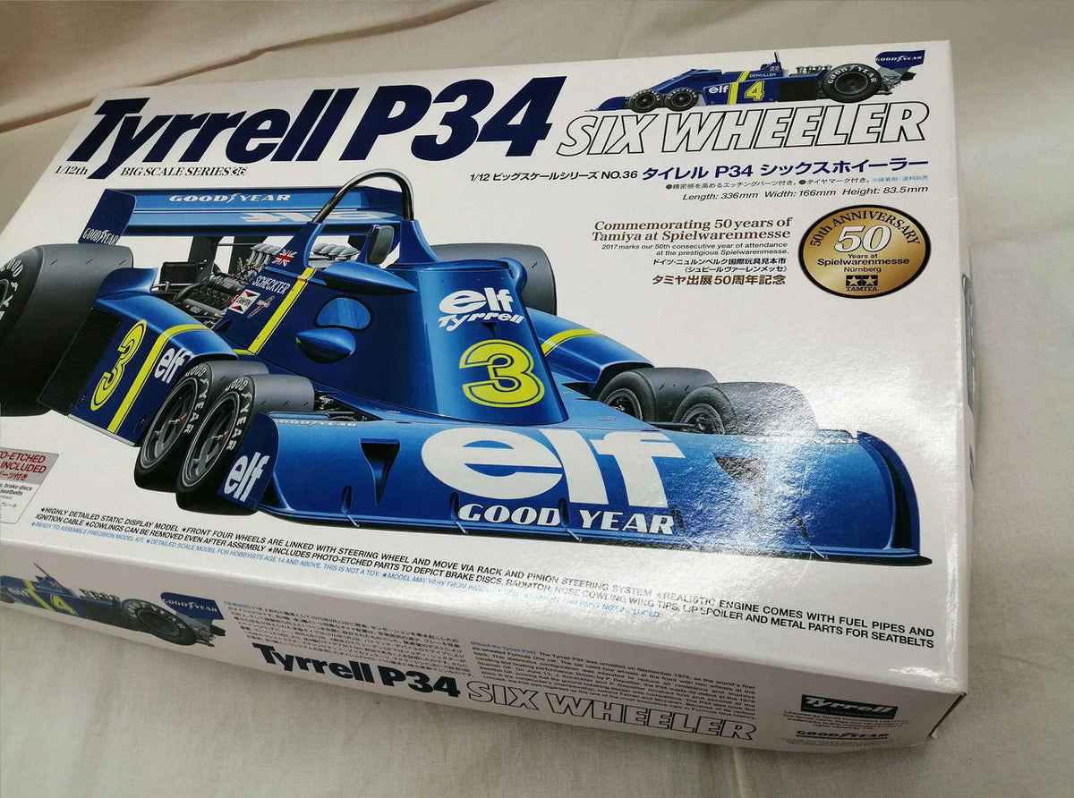 TAMIYA 1/12 Big Scale Series Tyrell P34 Six-Wheeler - Banzai Thrifting | BanzaiHobby