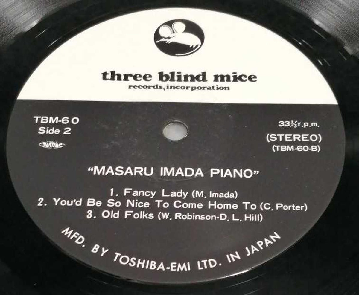THREE BLIND MICE JAZZ/FUSION MASARU IMADA PIANO