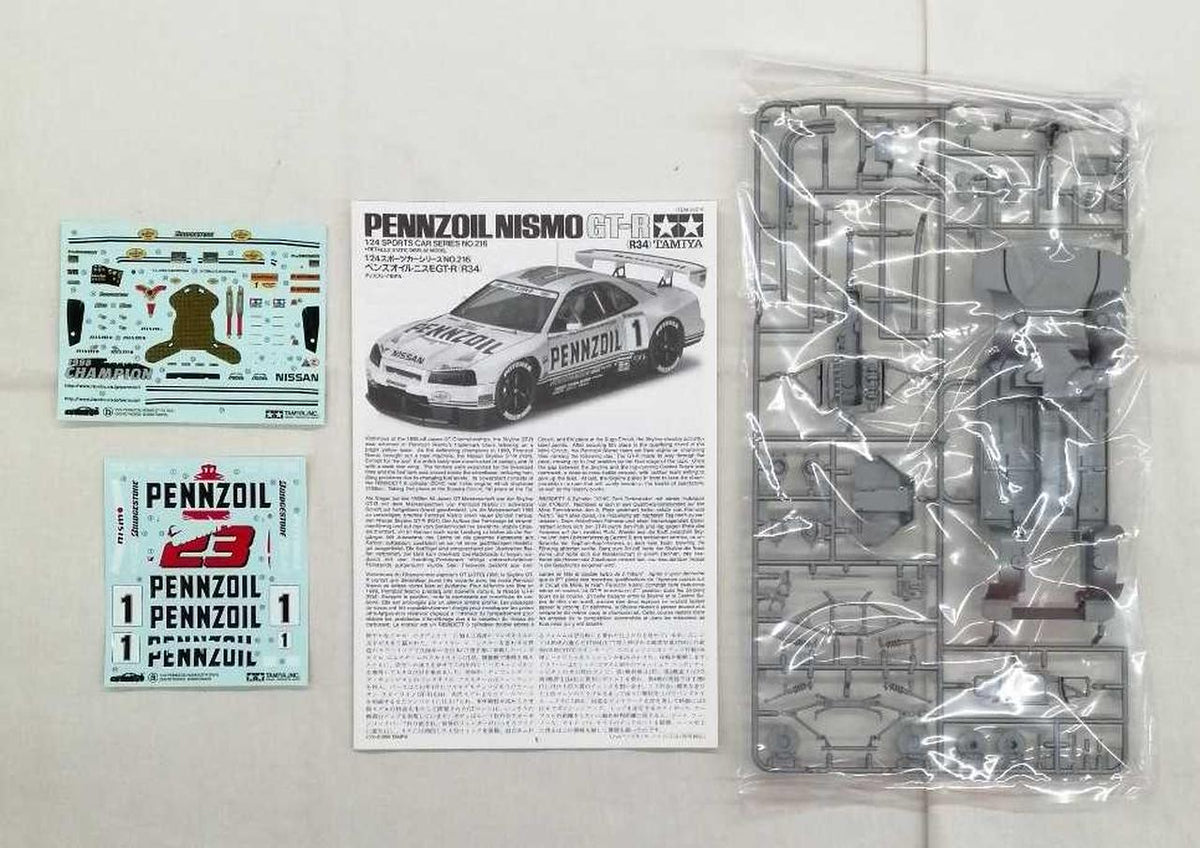 TAMIYA 1/24 Sports Car Series Pen's Oil Nismo GT-R - Banzai Thrifting | BanzaiHobby