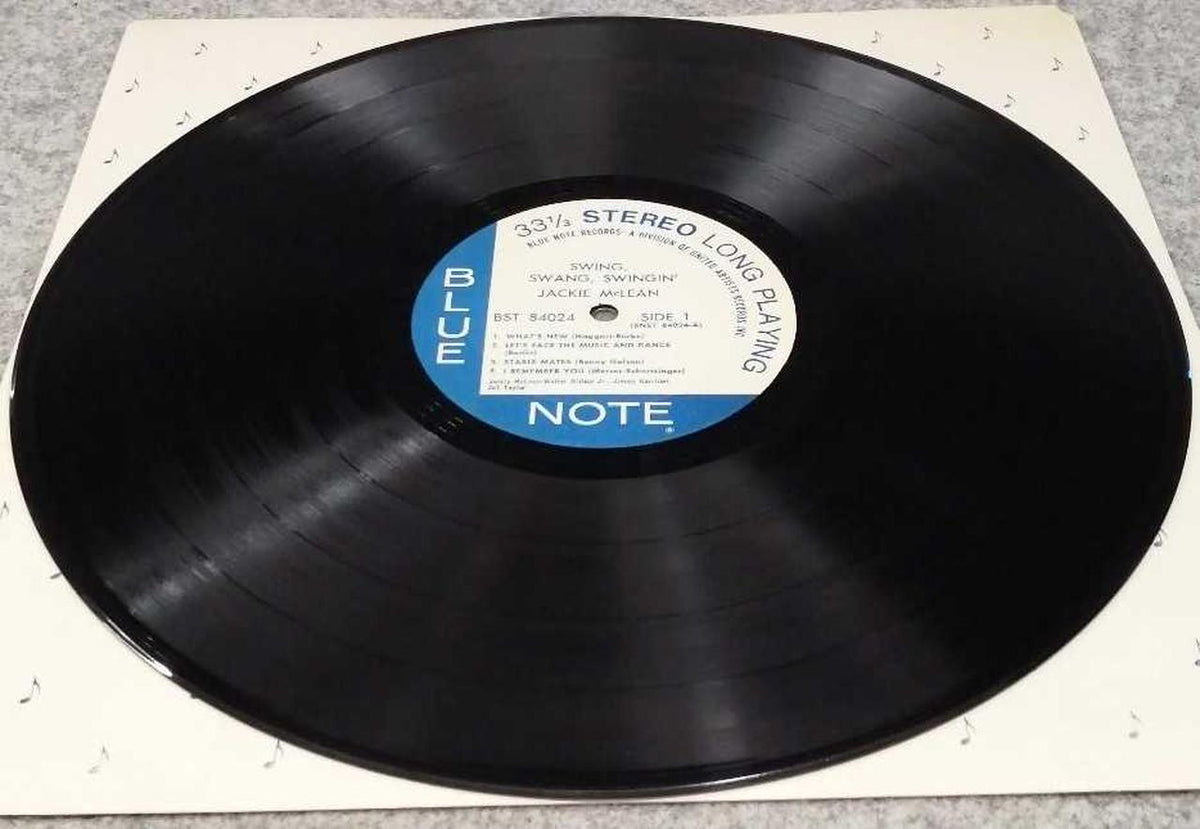 BLUE NOTE RECORDS JAZZ/FUSION Swinging / Jackie McLean