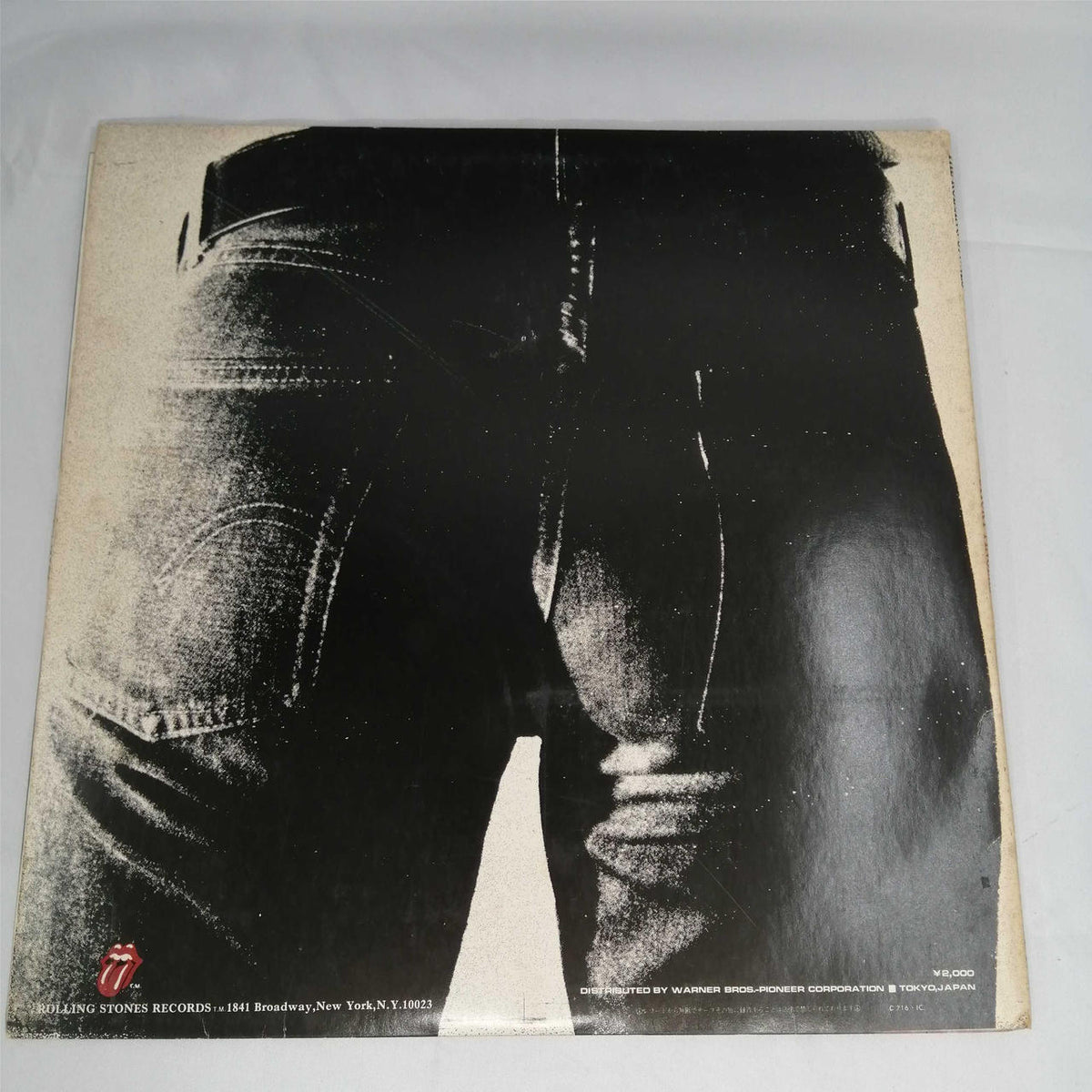 ROLLING STONES RECORDS [VG] The Rolling Stones / Sticky Finger P-8091S