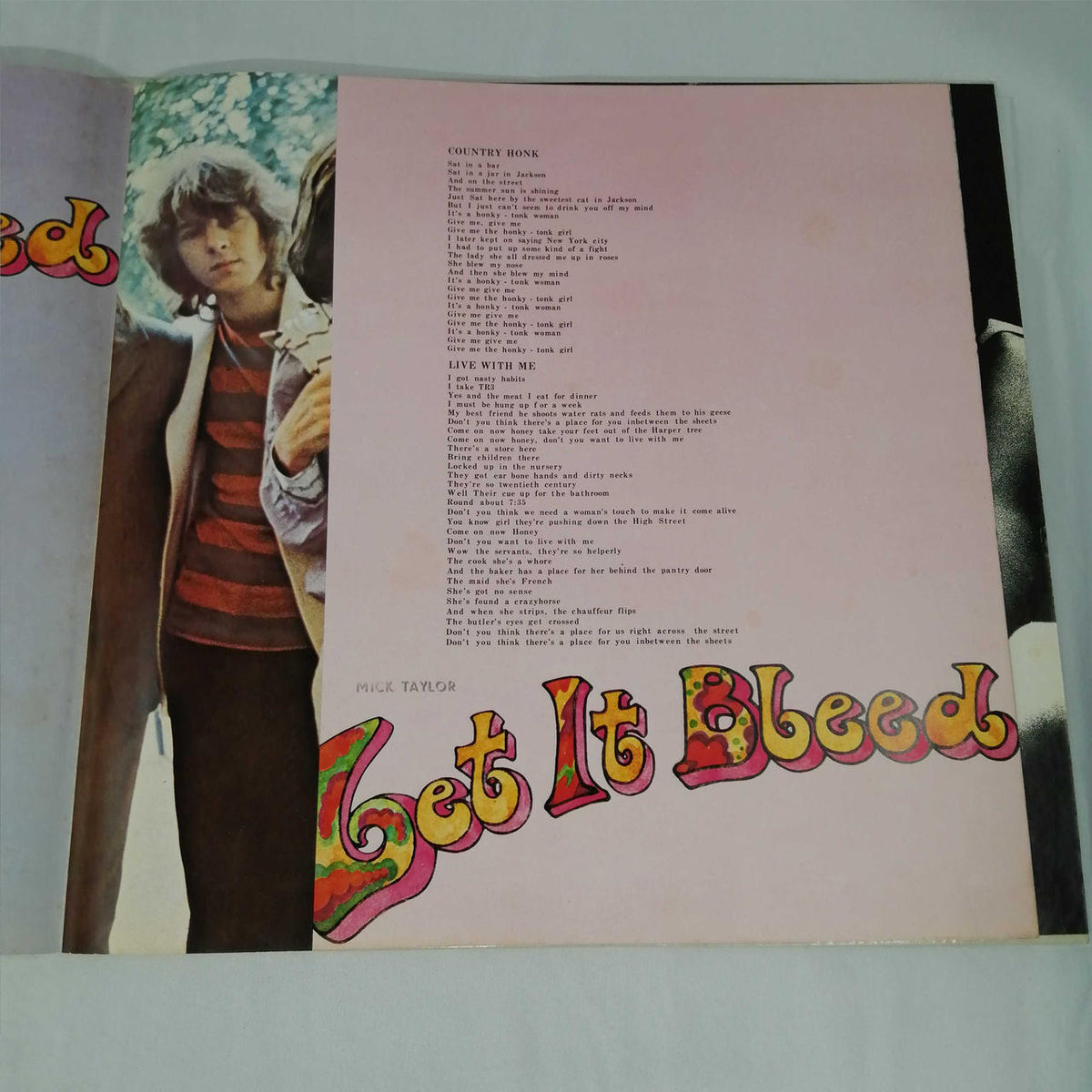 LONDON 【VG】 ROLLING STONES/LET IT BLEE SLT-300