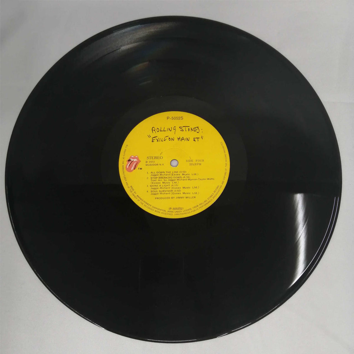 ROLLING STONES RECORDS [VG] Rolling Stones/Exile on Main S P-5051~2S