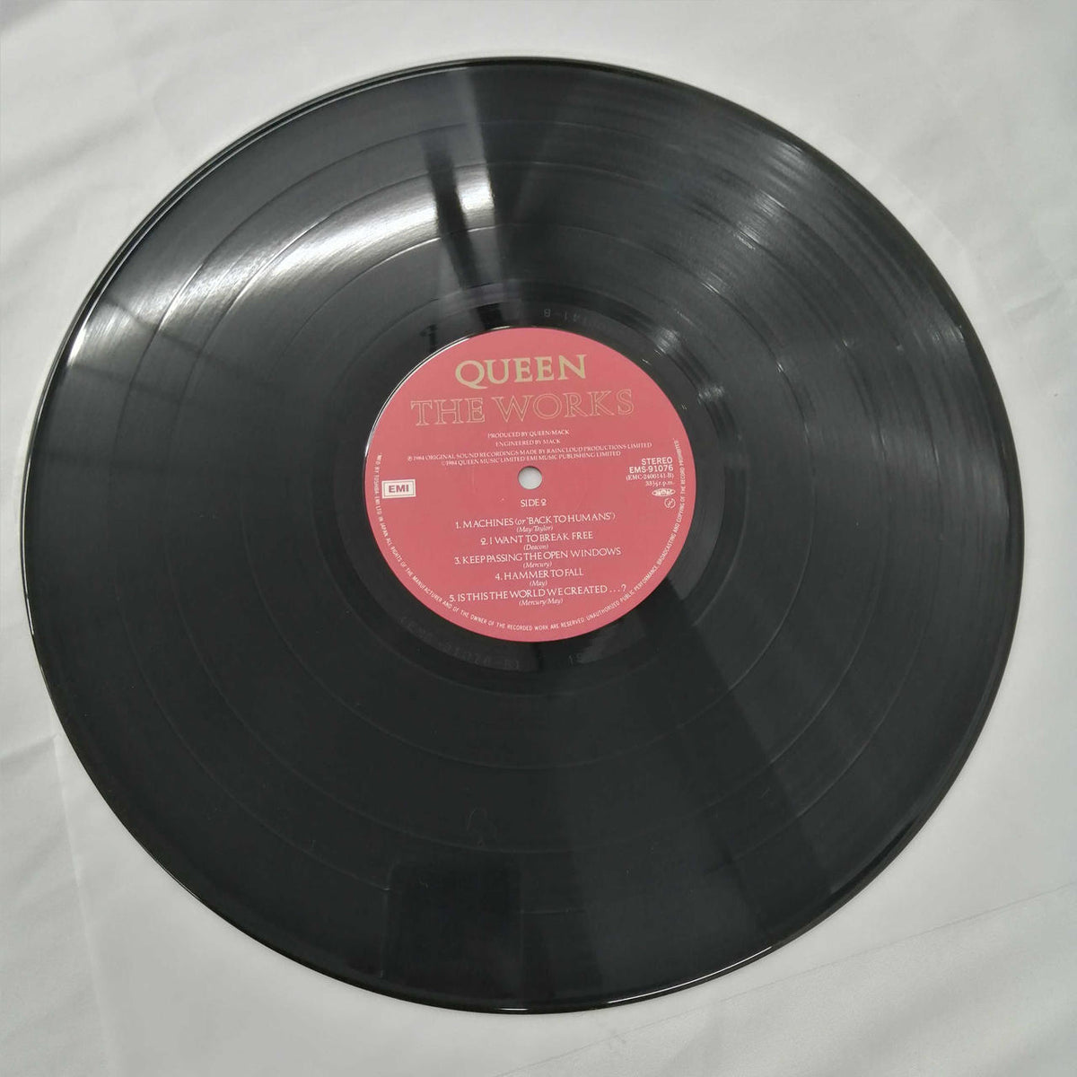 EMI 【EX】 QUEEN/THE WORKS EMS-91076