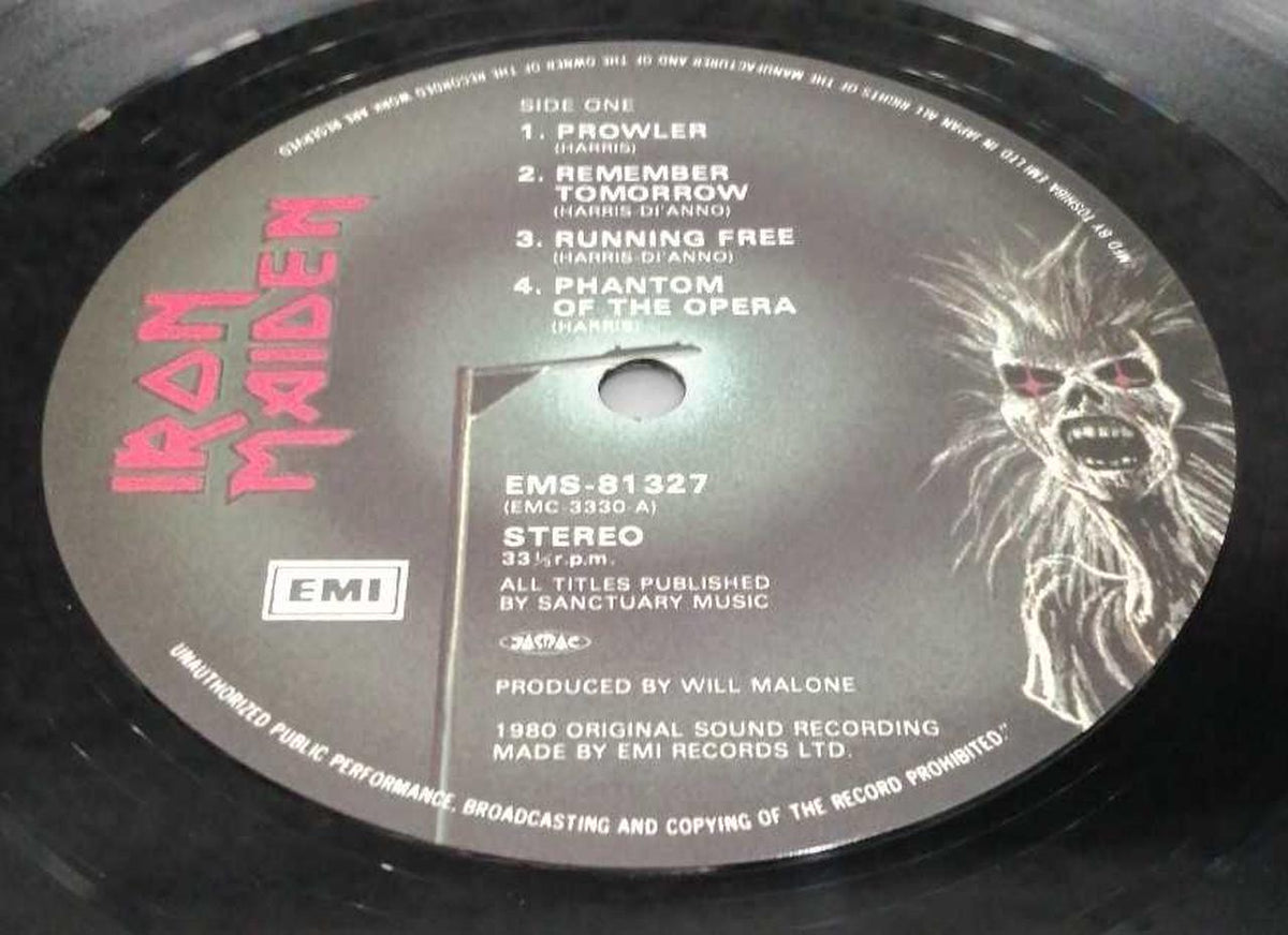 Toshiba EMI Western Music Steel Maiden Iron Maiden