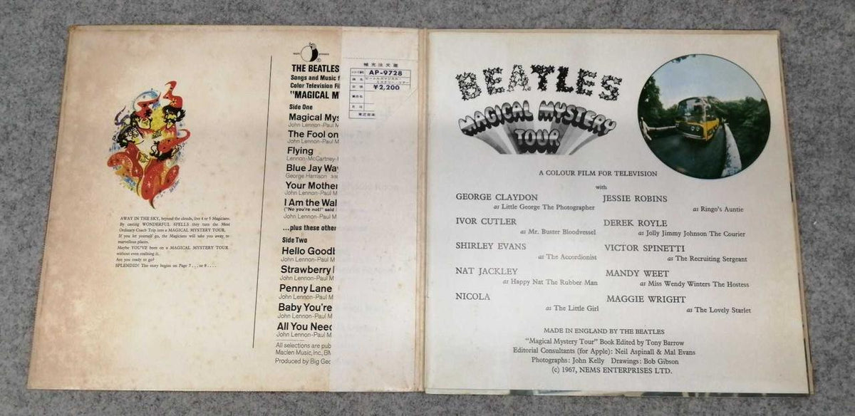 Toshiba Musical Industries Western Music Magical Mystery Tour / The Beatles