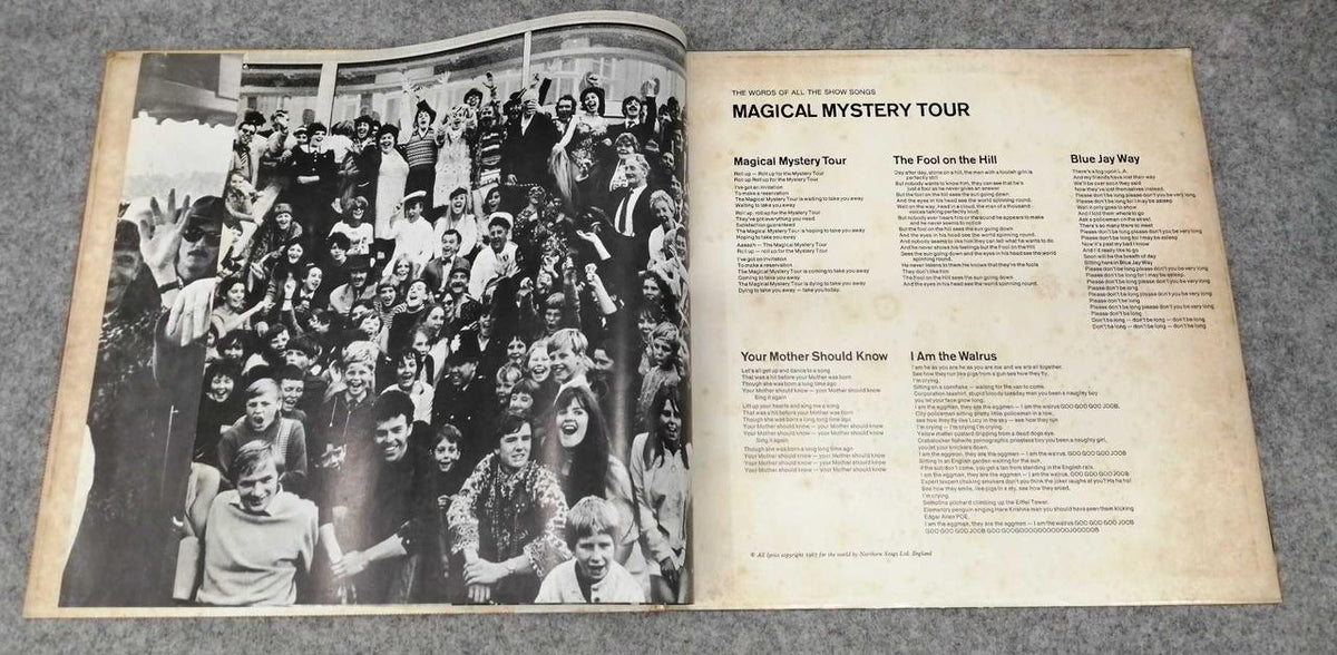 Toshiba Musical Industries Western Music Magical Mystery Tour / The Beatles