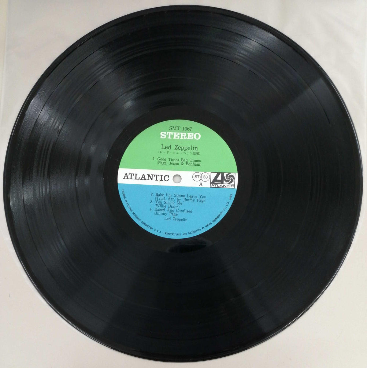 Atlantic Recording LED ZEPPELIN MT-1064