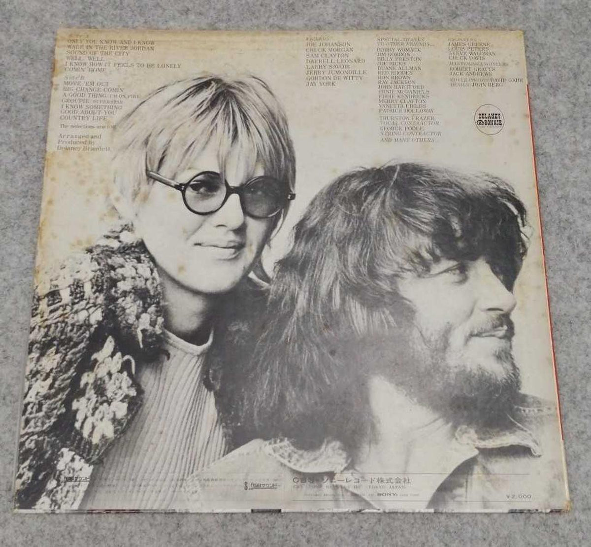 CBS SONY Western Music SOPL40/DELANEY & BONNIE