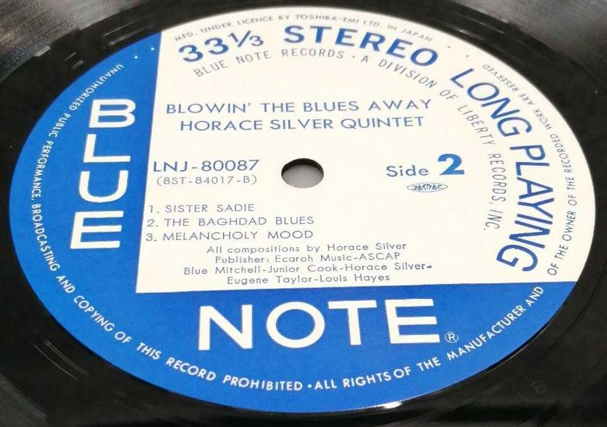 BLUE NOTE JAZZ/FUSION Blow-In the Blues Away / Horace Silver