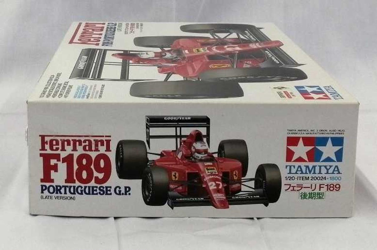 TAMIYA Plastic Model 1/20 Ferrari F189 Late Model - Banzai Thrifting | BanzaiHobby